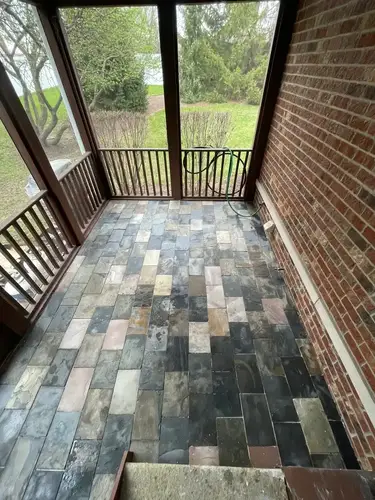 Floor transitions and finish details in Palatine IL